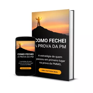 Imagem de capa para o Ebook 1º Lugar - Segredos revelados para aprovação em concursos.