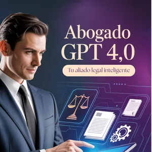Imagen de portada para Ebook ABOGADO CHAT GPT 4.0