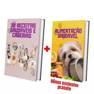 Imagem de capa para o Ebook 30 RECEITAS SAUDAVEIS E CASEIRAS