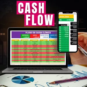 Imagem do curso CASH FLOW - PLANILHA DE FLUXO DE CAIXA.