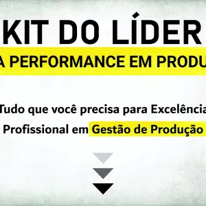 Imagem de capa para o Ebook Kit do Líder Alta Performance em Produção