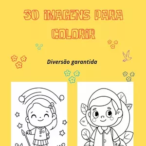 Imagem de capa para o Ebook Livro para colorir