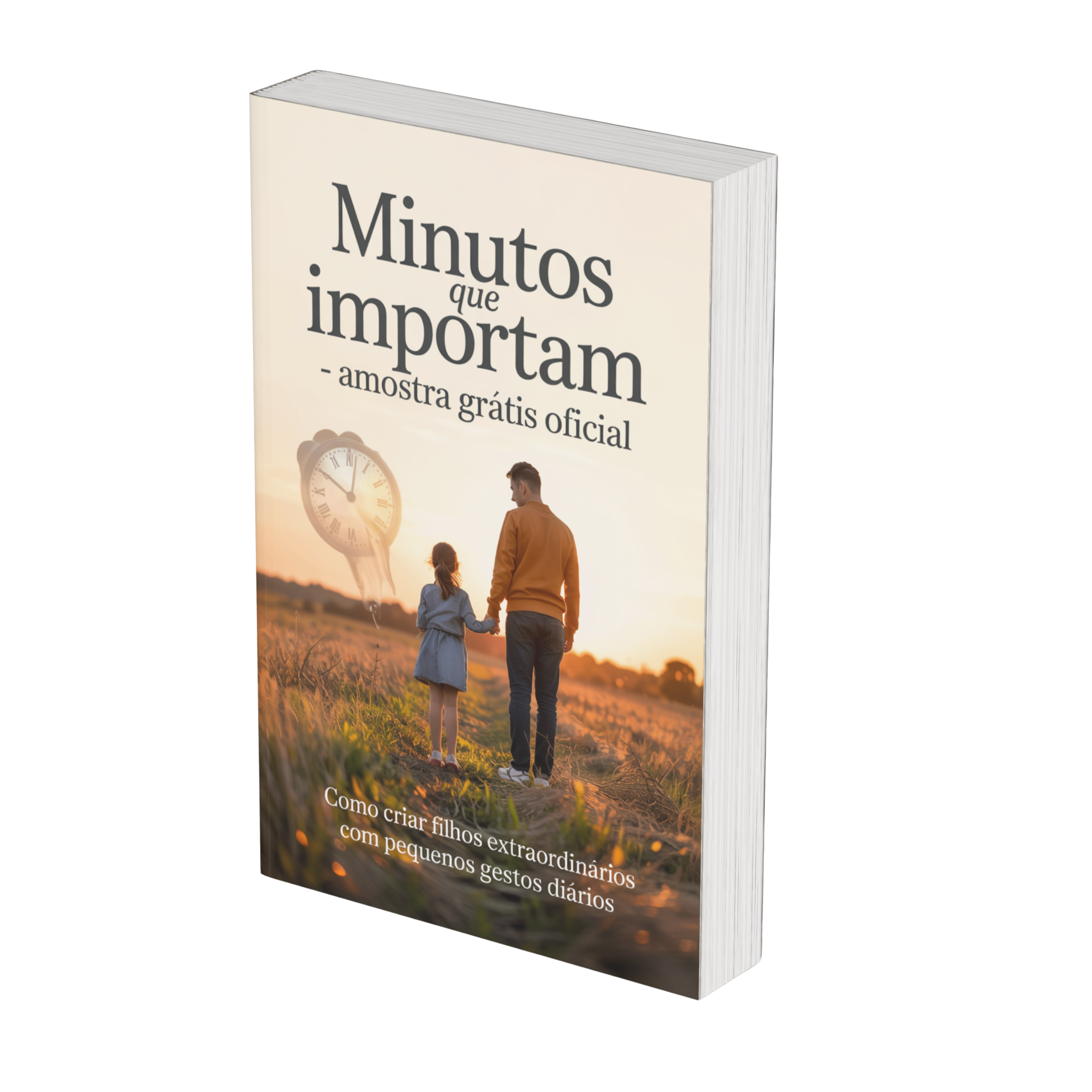 Pai fortalecendo a conexão com a filha em poucos minutos por dia