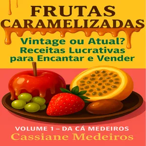 Imagem de capa para o Ebook Frutas Caramelizadas Vintage ou Atual? Receitas Lucrativas para Encantar e Vender