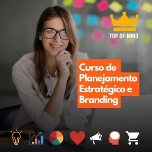 Imagem de capa para o Curso online Curso - Planejamento Estratégico e Branding - Várias Ferramentas