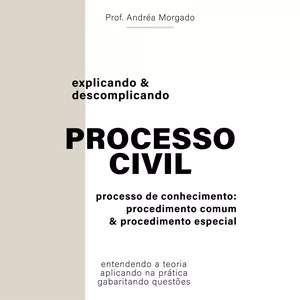 Imagem de capa para o Ebook Processo Civil - Processo de conhecimento: procedimento comum &amp; procedimento especial