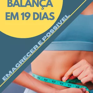 Imagem de capa para o Ebook desafio da balança em 19 dias