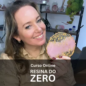 Imagem de capa para o Curso online Curso Online Resina do Zero by Vivi Rizzolo
