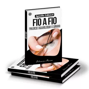 Curso APOSTILA EDITÁVEL DE CÍLIOS.