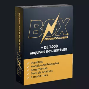Imagem de capa para o Curso online Box Gestor Social Media