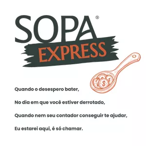 Imagem de capa para o Serviço online SOPA EXPRESS - Vagas limitadas de consultoria financeira.