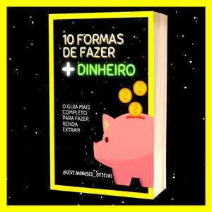 Imagem de capa para o Ebook 10 FORMAS DE FAZER MAIS DINHEIRO + COMO MONTAR SUA RESERVA DE EMERGÊNCIA DO ZERO