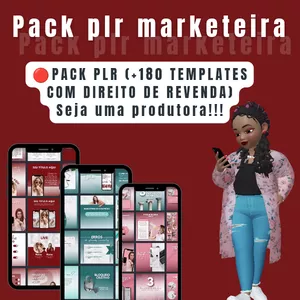 Imagem de capa para o Curso online PACK PLR MARKETING DIGITAL 