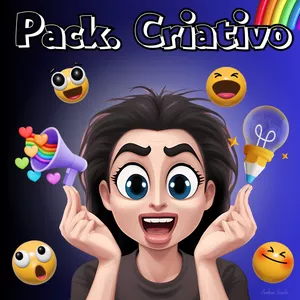 Imagem de capa para o Curso online PACK. CRIATIVO