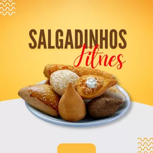 Imagem de capa para o Curso online SALGADOS FITNES