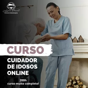 Imagem do curso Curso Completo de Cuidador de Idosos - Online