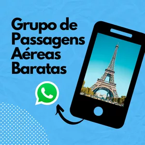 Imagem de capa para o Curso online Grupo de Passagens Aéreas Baratas