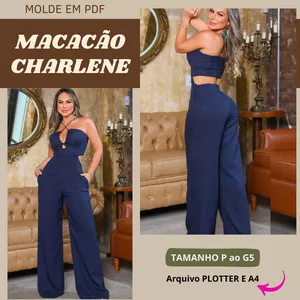 Imagem de capa para o Curso online MOLDE MACACÃO CHARLENE