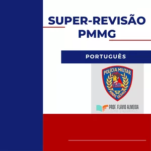 Imagem de capa para o Evento online SUPER-REVISÃO PORTUGUÊS PMMG