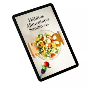 Imagem de capa para o Ebook Hábitos Alimentares Saudáveis 