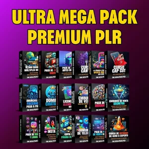 Imagen de portada para Curso online ULTRA MEGA PACK PREMIUM PLR