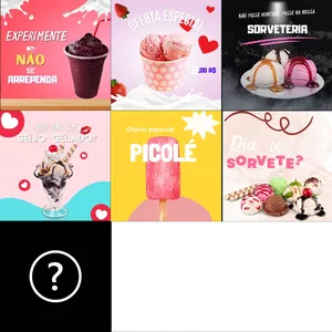 Imagem de capa para o Curso online Pack editável CANVA Design Exclusivo - Sorveteria