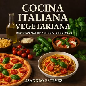 Imagen de portada para Ebook Cocina Italiana Vegetariana, Recetas Saludables y Sabrosas.