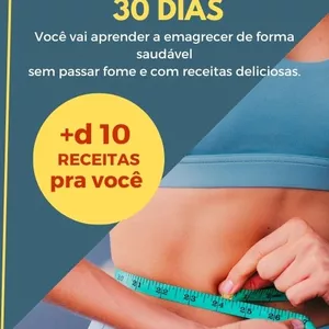 Imagem de capa para o Ebook Emagreça em 30 dias 