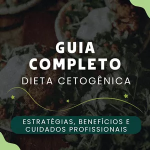 Imagem de capa para o Ebook Guia completo - Dieta Cetogênica