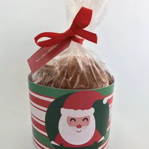 Imagem de capa para o Ebook Cinta para mini panetonne - listras