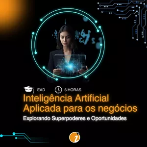 Imagem de capa para o Curso online Inteligência Artificial aplicada ao Negócio