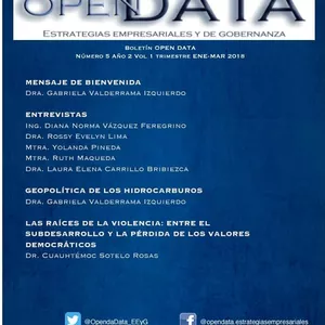 Imagen de portada para Ebook Revista OpenData no.5