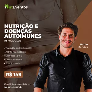 Imagem de capa para o Curso online Nutrição e Doenças Autoimunes
