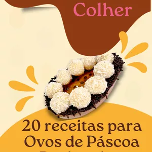 Imagem de capa para o Ebook Fature na Páscoa com ovos recheados 
