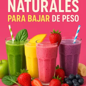 Imagen de portada para Ebook 10 Licuados Naturales para BAJAR DE PESO