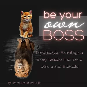 Imagem de capa para o Curso online Be Your Own Boss - Precificação Estratégica para Professores Autônomos