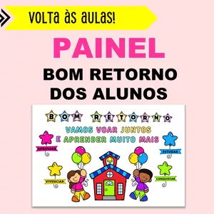 Imagem de capa para o Ebook PAINEL VOLTA ÀS AULAS 2026