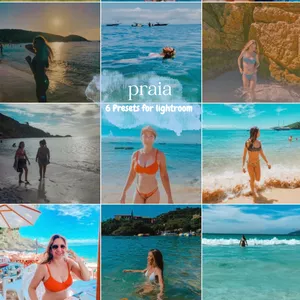 Imagem de capa para o Curso online 6 Presets praia for lightroom blue insta