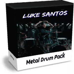 Cover image for Online course Luke Santos Metal Drum Pack 