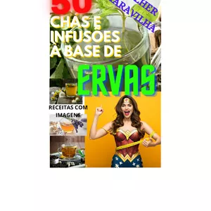 Imagem de capa para o Ebook 50 CHÁS E INFUSÕES PARA EMAGRECIMENTO