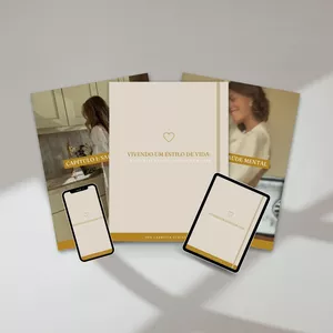 Imagem de capa para o Ebook Vivendo um estilo de vida: Um Guia para a Saúde Integral da Mulher