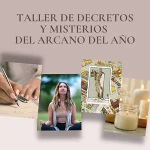Imagen de portada para Curso online TALLER DE DECRETOS Y MISTERIOS DEL ARCANO DEL AÑO