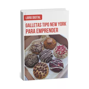 Imagen de portada para Ebook Galletas Estilo New York Para Emprender + Bonos + Certificado.