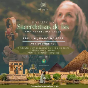 Imagem de capa para o Curso online Formação Sacerdotisas de Ísis