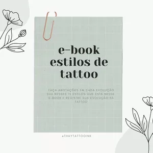 Imagem principal do produto E-BOOK ESTILOS DE TATTOO PARA VOCE ANOTAR 