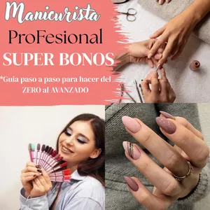 Imagen de portada para Ebook MANICURISTA PROFESIONAL Y SUPER BONOS