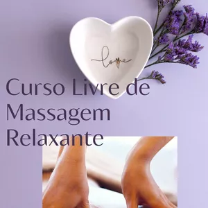 Imagem de capa para o Ebook Curso Livre de Massagem Relaxante