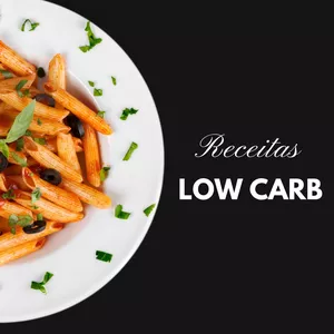 Imagem de capa para o Ebook Ebook de Receitas Low-Carb (com Bônus para Alérgicos e Intolerantes à Lactose)