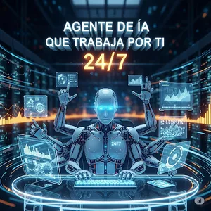 Imagen de portada para Curso online Crea tu Primer Agente IA que Trabaja por Ti 24/7 y empieza a MONETIZARLO como servicio