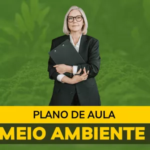 Imagem de capa para o Ebook Plano de aula - Meio ambiente. 